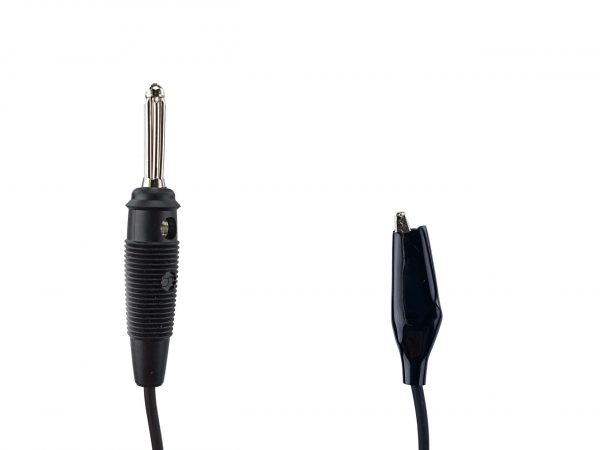 CABLE CON PINZA Y JACK PARA RECTIFICADOR BAÑOS
